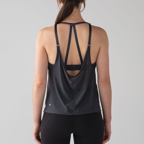 lululemon athletica Tops - Lululemon Revitalize Tank Blue Tied 8